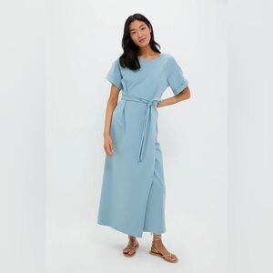 Tuckernuck NWT Blue Wrap Maxi Dress